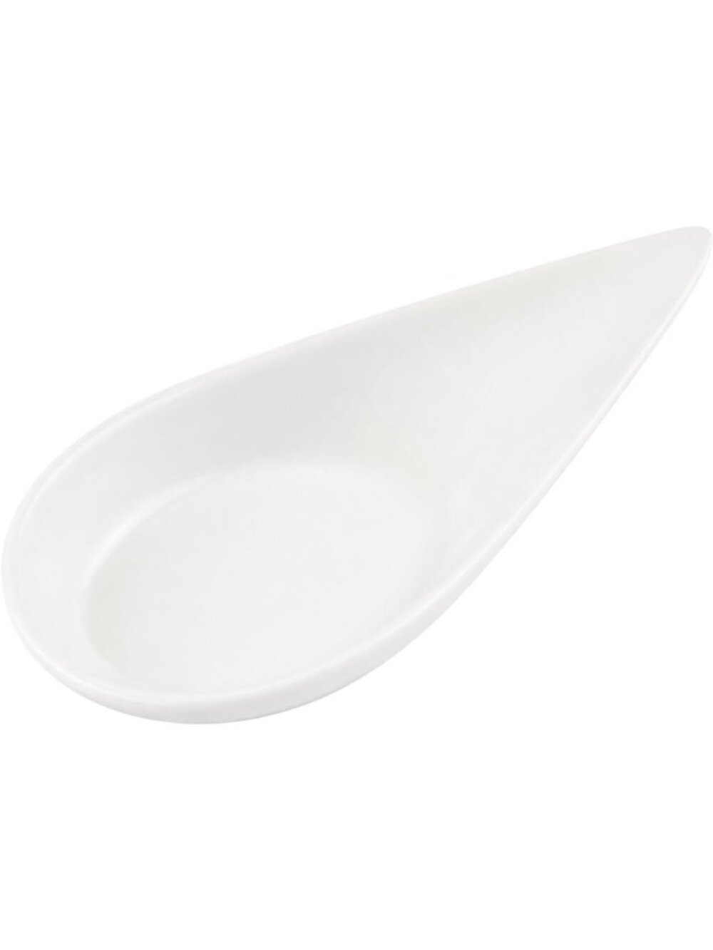 Elegant White Porcelain Tasting Spoons - 10 Count, Chip-Resistant, Multi-Use